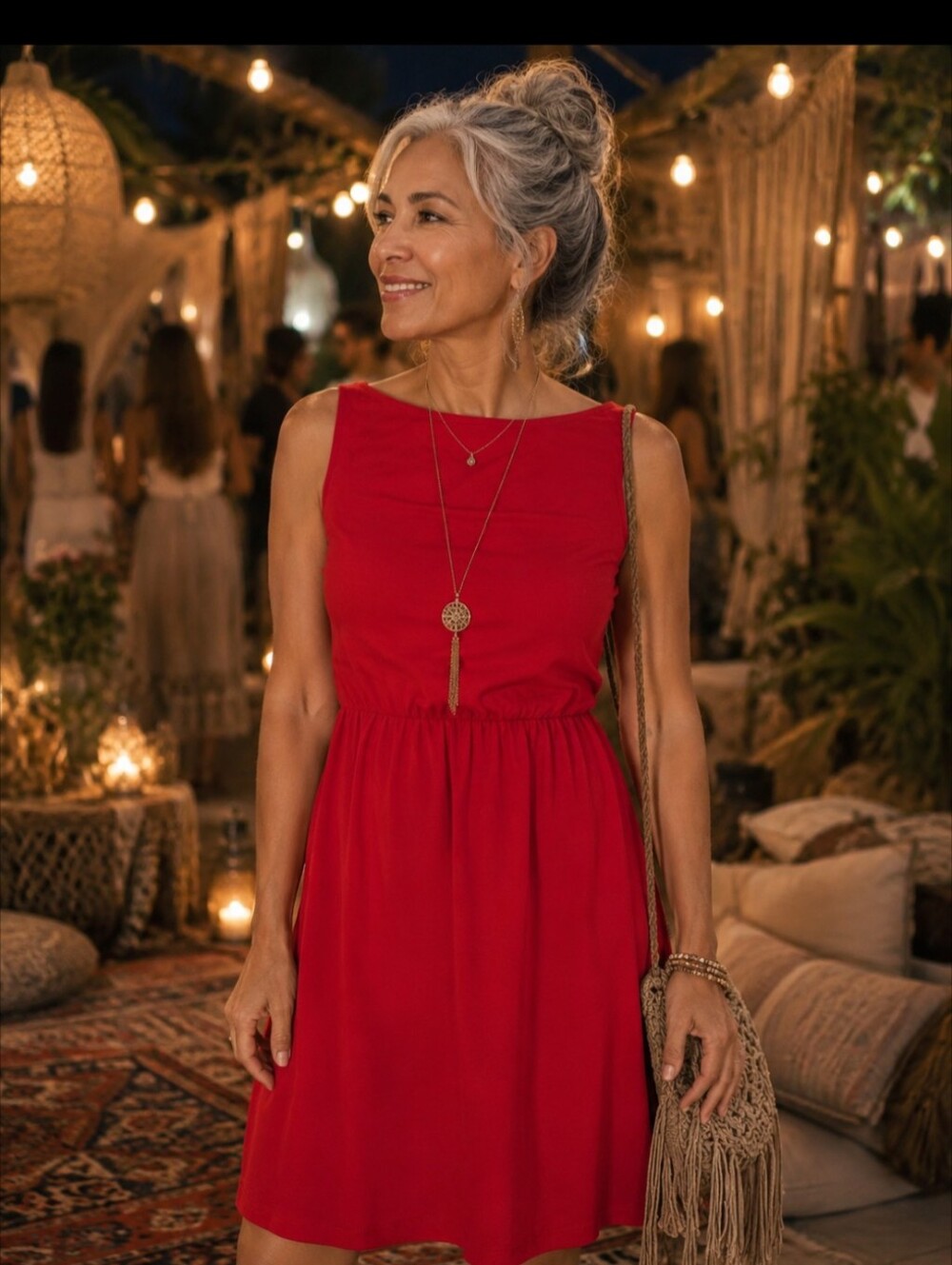 Talbots | Women's Medium Petite | True Red Dress